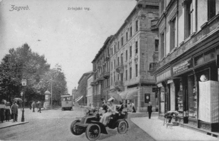 Zrinjevac 1912. godine